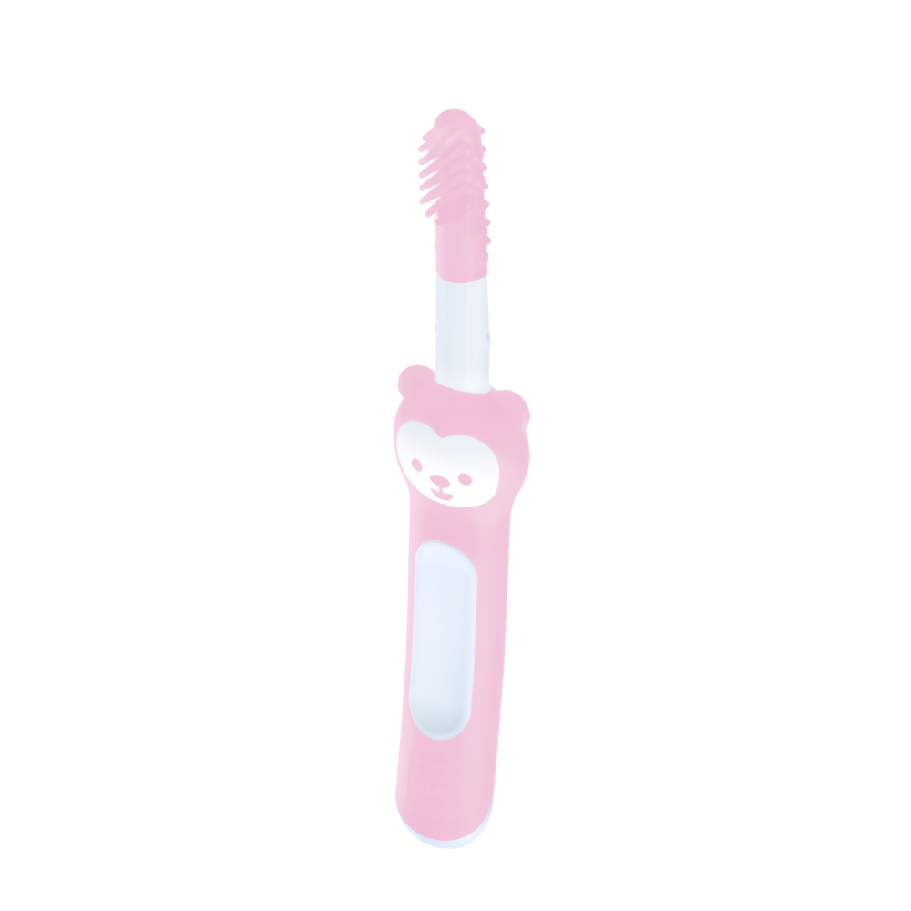 MAM Masszázs fogkefe 3+ hónap pasztel rózsaszín