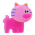Kép 1/2 - Baby Mix hűthető rágóka - rózsaszín cica